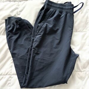 CRZ YOGA Men's Navy Jogger Pants, Size Medium